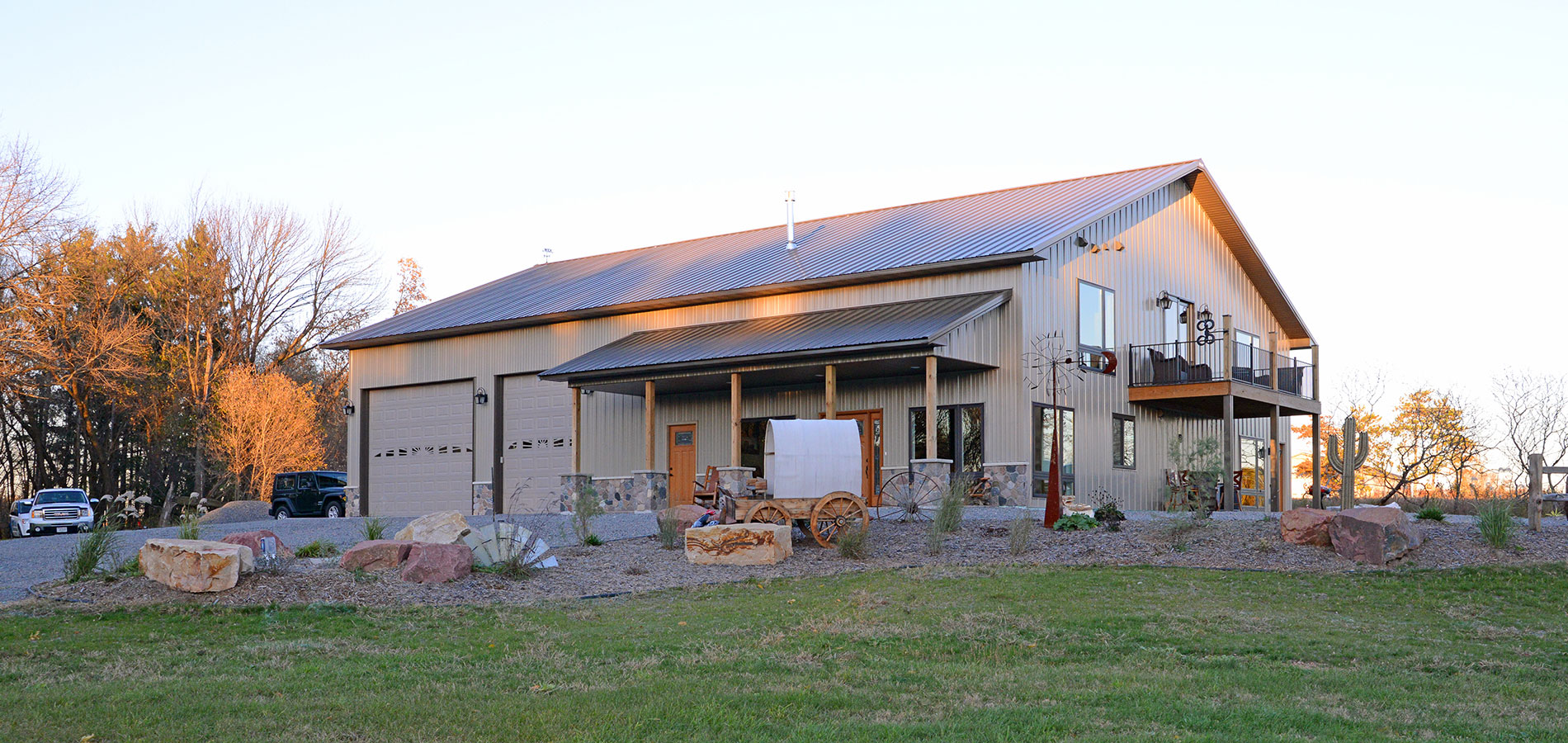 pole barn residential home