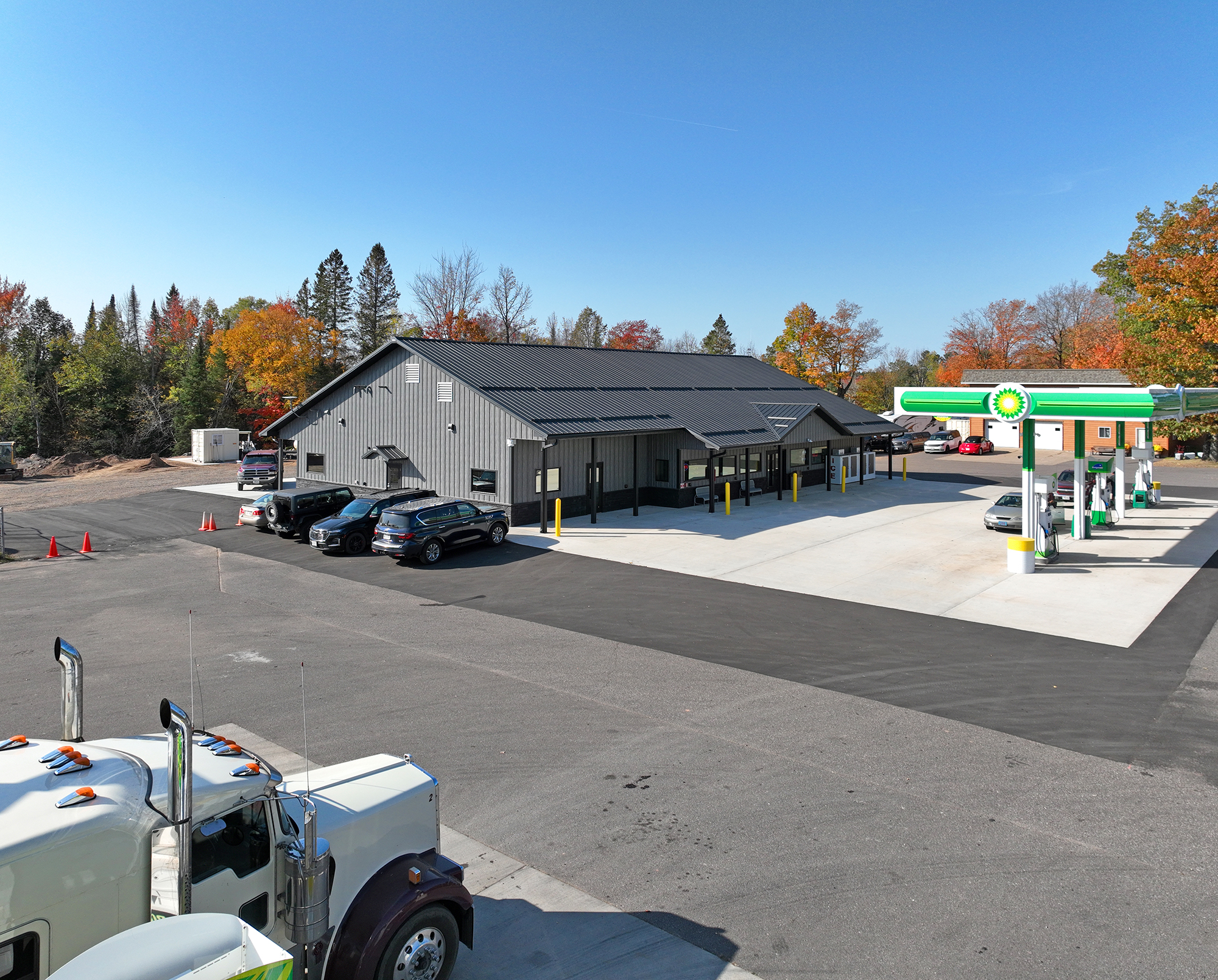 Commercial Convenience Store Pole Barn